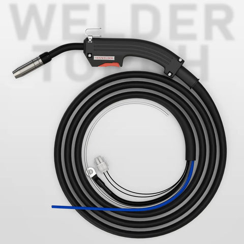 8 Ft Replacement MIG Welding Gun 100A Torch Stinger Pro Grade For Chicago Electric Welder Longer Than OEM Dual Trigger
