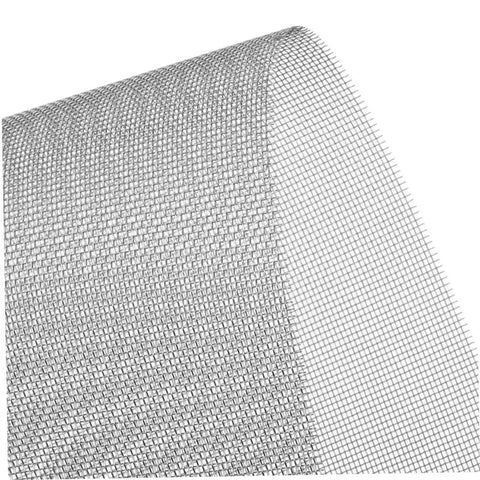 Close-up of 15pcs Stainless Steel Bumper Repair Mesh Screen Kit Durable Reinforcing Net for Bumper Repairs, showing fine mesh texture.