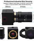 Professional industrial box housing with 8MP USB Camera With 10X Optical Zoom And 5 To 50mm Varifocal Lens For PC And UVC WebCam