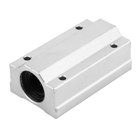 Close-up of Top Notch Linear Motion Ball Slide For High Speed And Low Noise Bearing Block made from durable aluminum alloy.