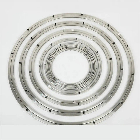 Stainless Steel Lazy Susan Turntable With 360 Degree Swivel Bearing For Kitchen And Dining Table 120 Cm Diameter Smooth Effortless Rotation