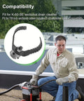 Knock Out Stubborn Pipe Clogs Fast With This Heavy Duty Three Inch Sharktooth Root Cutter Blade attached to K-60-SE drain cleaner.