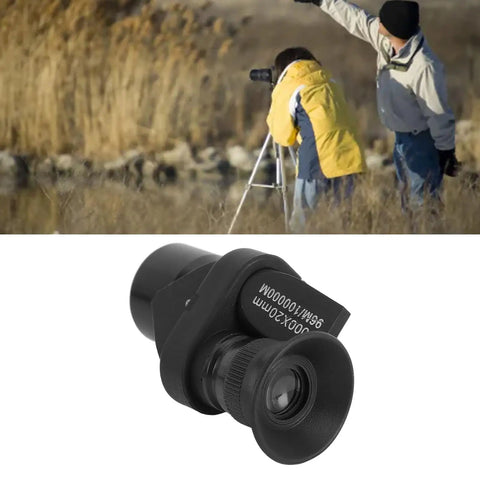 Ultra Portable 8X Long Focal Monocular Telescope With Multi Layer Coating And Dual Adjustment Eyepiece System