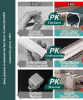 Comparison of Heavy Duty Double Track Aluminum Sliding Barn Door Rail Kit Wall Or Ceiling Mounted Room Divider detail features