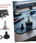 Four Pack Toggle Rocker Switches With Pin Position For Electrical Control Buttons, Heavy Duty Switches For Industrial Equipment, Circuit Assembly And Home Power Switching, Easy Wiring, Durable And Reliable Performance on workbench