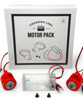 Straight Up Reliable Motor Pack Including Battery Holder And Two Heavy Duty Replacement Electric Motors With Quick Connect Wires for STEM projects.