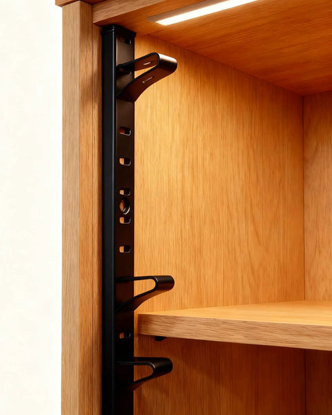 28 Pack Rock Solid Shelf Clips Adjustable Heavy Duty Steel Brackets Lock Tight On 255 And 256 Pilaster Strips Rust Resistant Stay Put No Wiggle Room For Kitchen Cabinets
