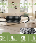 10 Pack 2.25 Inch Recliner Springs With Heavy Duty 12 Turn Coil Design For Zero Sag Sofa And Chair Replacement Parts on a coffee table.