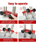 Step-by-step guide for using Dual Station Sheet Metal Roller And Bender For 0 To 100 Degree Bend Range With Anti Scratch Painted Surface