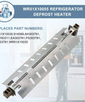 Refrigerator Defrost Heater Kit With Temperature Sensor And High Limit Thermostat Replacement Parts Keeps Your Fridge Frost Free