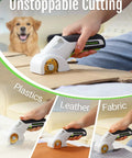 Upgrade Your Setup With These Explosive Cordless Electric Scissors For Cutting Cardboard Like A Boss, cutting cardboard, fabric, and leather.