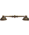 Six Pack Shabby Chic Drawer Pulls Antique Bronze Zinc Alloy Kitchen Cabinet Drop Bail Handles, 4.5 Inch Overall Length