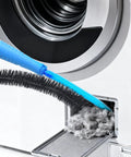 All In One Dryer Vent Cleaning Kit For Most Vacuums With Extendable Hose Long Reach Brush cleaning dryer lint filter.