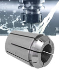 Pro Grade High Speed Steel HSS Tapping Collet Chuck 18X14.5mm Taper Sleeve For CNC with water splashes in background.