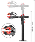 Bench Mount Bike Repair Stand For Home Shop And Mechanics, Pro Grade E Bike And Mountain Road Bike Work Stand Rack