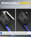 Waterproof Micro Limit Switch With Hinge Lever 6A 12V DC SPDT 3 Pin Pre Wired Removable Lever For Easy Install 5A 250VAC 120VAC Compatible