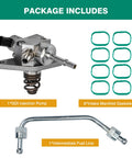 GDI High Pressure Fuel Pump Kit With 12626354 Intake Manifold Gaskets And 12677004 Intermediate Fuel Feed Pipe For GM Vehicles 2014-2020