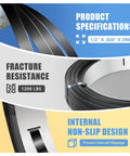 Real Beefy 1/2 Inch Steel Strapping Coil With 2900 Foot Length And.020 Thickness Featuring Wax Coated Metal Band for secure loads.