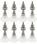 Industrial Suction Cup 8 Pack with Silicone Tips for Automation Equipment, Pneumatic Vacuum Gripper, Smart Airflow Control, Stable Hold and Consistent Gripping Power for Precise Pick and Place Tasks, close-up view of suction cups with stainless steel spring.