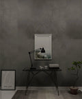 Dope Dark Concrete Wallpaper Peel And Stick Cement Texture Self Adhesive Contact Paper 31 By 157 Inches in home office