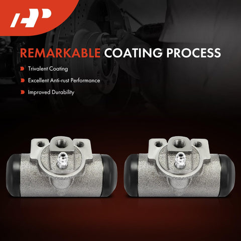 Rear Drum Brake Wheel Cylinder Kit For Chevrolet Silverado 1500 And GMC Sierra 1500 2009 2013 Two Piece Set