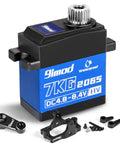 7Kg Beefed Up High Torque Digital Micro RC Servo For Crawlers 8.4V HV Waterproof Sub Micro Steering Servo with accessories