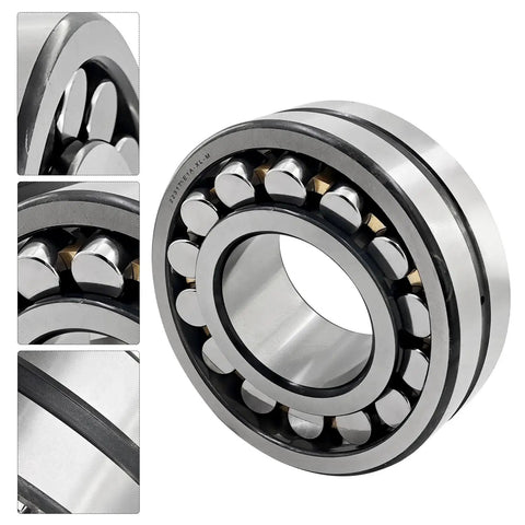 22317 E1 C3 Spherical Roller Bearing 85mm Bore 180mm OD 60mm Width showing steel rings for heavy duty industrial use.