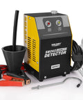 Automotive Smoke Machine Leak Detector With Built In Air Pump 12V DC EVAP Vacuum Diagnostic Tester with accessories.