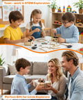 DIY Walkie Talkie Kit For Kids Age 8-14, Electronics Project Toy That Builds Problem Solving, Engineering Skills, And Creative Confidence, Super Fun Educational Building Kit Gift For Boys And Girls Ages 8 10 12 14, kids building circuits