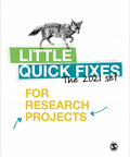 Cover of 'Little Quick Fixes The 2021 Set for Research Projects' featuring a fox illustration and colorful text.