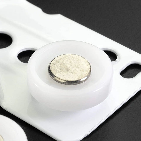 Heavy Duty Metal Drawer Slides For Kitchen Cabinets And Dressers Ultra Smooth Full Extension Roller Glides round roller on white plate