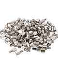 4-40 Brass Hex Standoff Spacers Screws F/M, 6mm Thread, 6mm Hex Length, Nickel Plated, PCB Pillars, Durable Brass Hardware Kit, 100 Pack