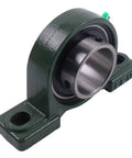 Self Align Pillow Block Bearing with 3 Inch Bore and Two Bolt Solid Base, compatible with UCP215-48, heavy duty industrial mount