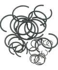 300 Piece Metric Round Wire Internal Snap Ring Assortment Kit In Carbon Spring Steel With Black Finish Includes 14 Bore Sizes From 7mm To 30mm