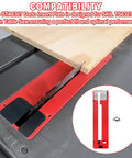Zero Clearance Insert Plate And Dado Insert Plate Upgrade For 10 Inch Table Saw TS6307 00 Delivers Killer Precision 90 Degree Cuts STZ6307 And STA6307 Combo Pack Easy Install Solid Fit Great Upgrade For Your Dado Work shown installed on saw with wood.