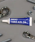 Medium Strength Thread Locker Blue Removable Sealant For Metal Fasteners Temperature Resistant with tools and bolts