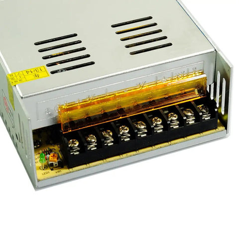 Beefy 12V DC Power Supply 30A 360W Switching Converter From AC 100-240V To 12V showing terminal connectors