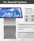 Workhorse 22 Inch Floor Standing Interactive Kiosk Featuring A Sweet Smooth Capacitive Touchscreen And Weatherproof High Def Ips Display For Lobby Digital Signage And Daily Hustle with USB and HDMI ports.