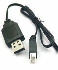 Two Pack USB Charger Cable 1A with XH3P Connector for 7.4V LiPo RC Cars, Drones, Quadcopters