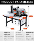 No Sweat Heavy Duty Woodworking Edge Bander With Double Side Glue For Quick Pvc And Plywood Strip Bonding adjustable size and parameters.