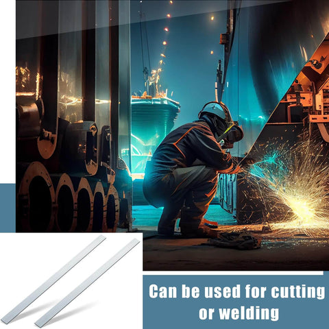 2 Pcs 304 Stainless Steel Flat Bar One Eighth Inch Thick By One And A Half Inch Wide Thirty Six Inch Long With Brushed Finish For DIY Crafts Jewelry Making Model Building And Small Metal Projects Yaocom, welding scene in background