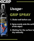 Anti Slip Grip Spray For Shoes And Sports Gear That Boosts Traction On Indoor Courts From Golf To Basketball And Volleyball, 120ml bottle