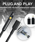 1920P HD Dual Lens Endoscope Camera With SemiRigid Snake Cable IP67 Waterproof 8 LED Lights Dimmable