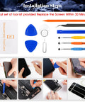 Pro Max Screen Replacement Kit With 3D Touch LCD Digitizer Assembly, Incell High Quality Display, A2411 A2342 A2410 A2412 Repair Parts For iPhone 12 Pro Max No Fuss Swap In