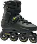 Twister XT Mens Fitness Inline Skates For Urban Performance And Commute Black Lime with premium liner and aluminum frame