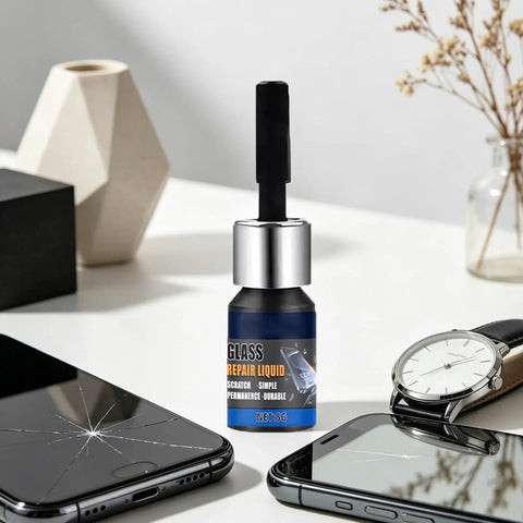 Scratch Remover For Screens Quick Fix Liquid Glass Repair Solution For Phones Smart Watches And Tablets Restores Clarity Fixes Minor Scratches Keeps Displays Looking New With Daily Care Display Kit