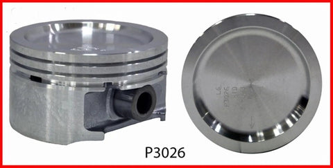 Engine Rebuild Overhaul Kit For 1994 1995 1996 1997 2.2L 2200 OHV L4 LN2 S10 Sonoma Pickup featuring a piston labeled P3026.