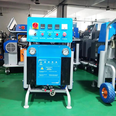 Top Tier Portable Polyurea And Polyurethane Spraying Machine For Efficient PU Foam Insulation Coating, front view with control panel.
