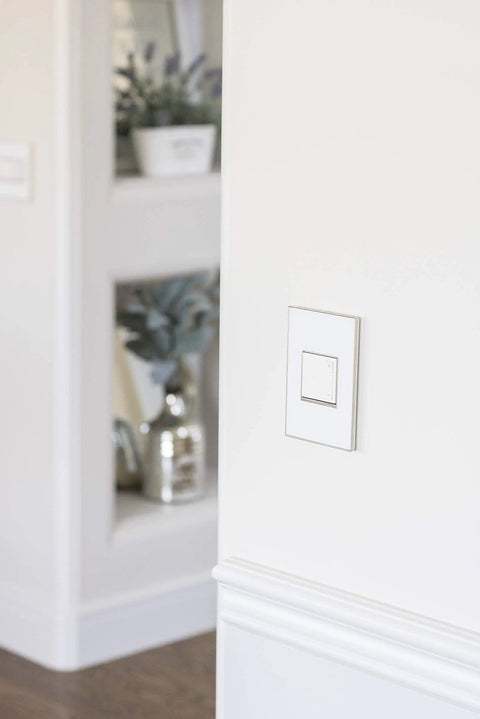SofTap Dimmer Switch For Home Lighting, 3 Way Ready, White Finish, Single Pole Or Multi Location Use, Tru Universal Dimming For Incandescent, LED, CFL, Halogen, ELV And MLV Loads, 6W To 700W Max