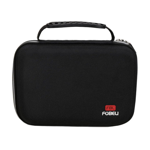Ultimate Heavy Duty Hard Case For Dymo Rhino 4200 Label Maker built with durable black EVA material and strong carrying handle.